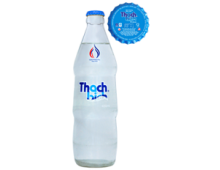 Nước khoáng thiên nhiên thạch bích bổ sung ga tại đà nẵng (THỦY TINH 430ml)